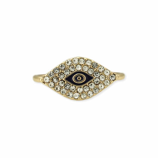 Piercing Gaze Evil Eye Ring